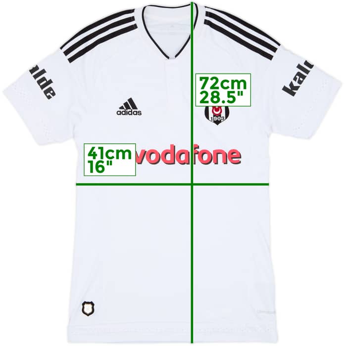 2015-16 Besiktas Home Shirt - 10/10 - (S)