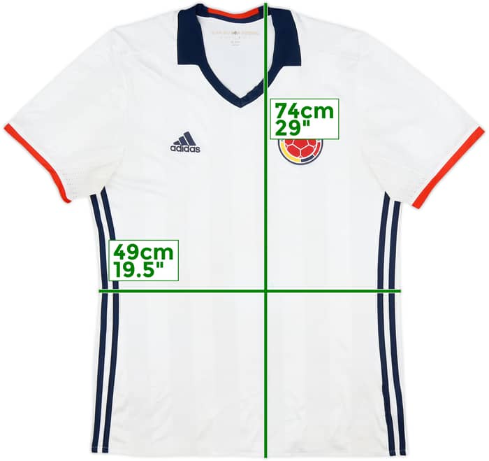 2016-18 Colombia Away Shirt - 4/10 - (L)