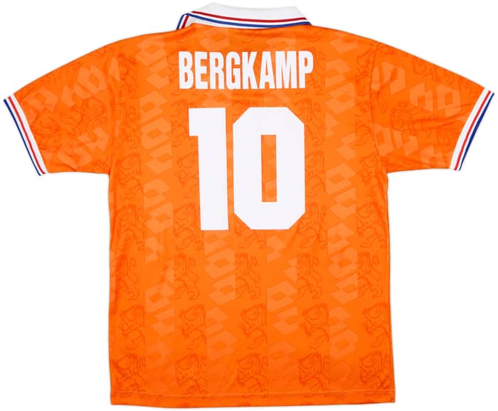 1994 Netherlands Home Shirt Bergkamp #10 - 8/10 - (XL)