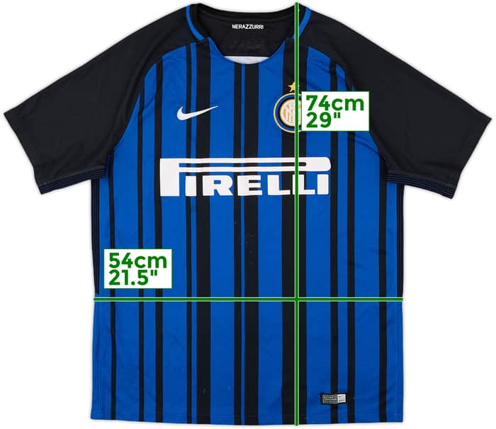 2017-18 Inter Milan Home Shirt - 5/10 - (L)