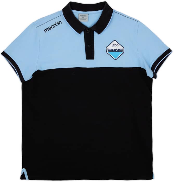 2017-18 Lazio Macron Polo Shirt - 9/10 - (XL.Boys)