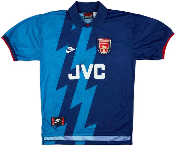 1995-96 Arsenal Away Shirt Wright #8 - 8/10 - (S)
