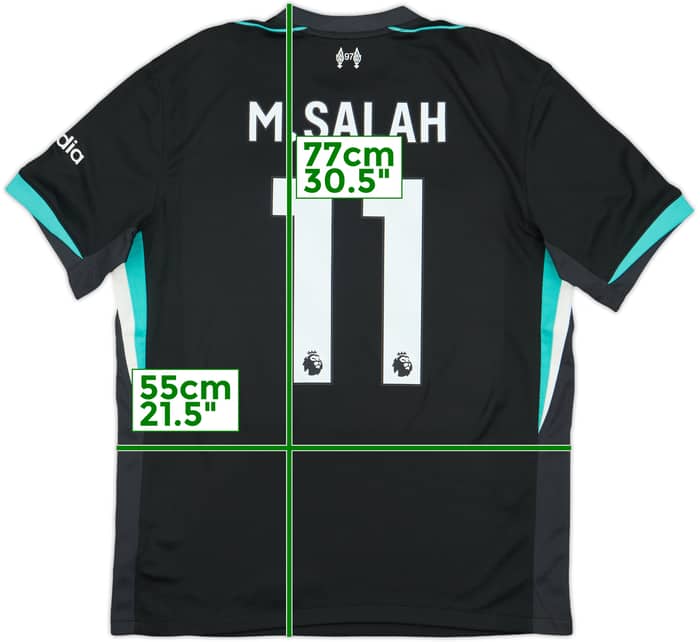 2024-25 Liverpool Away Shirt M.Salah #11 - 10/10 - (L)