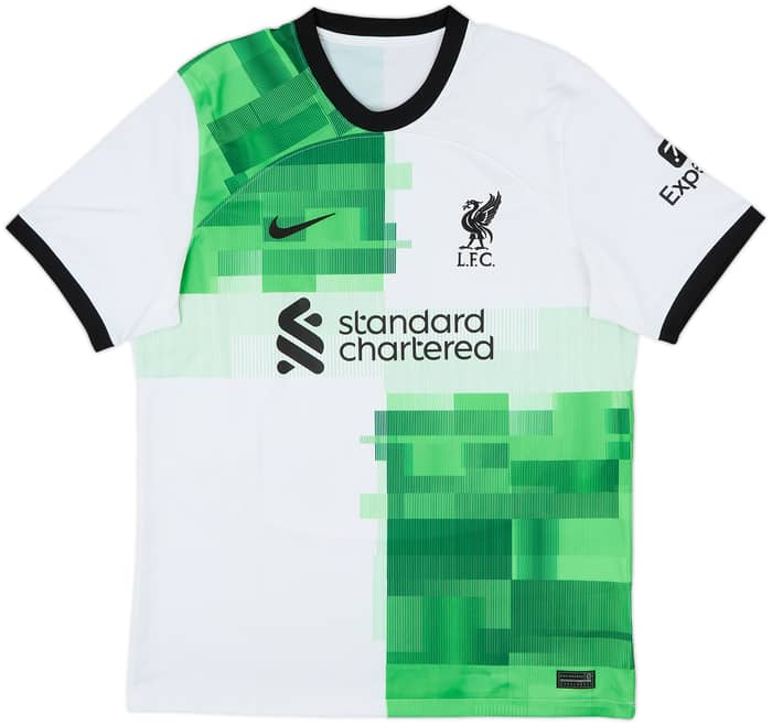 2023-24 Liverpool Away Shirt Virgil #4 - 7/10 - (L)