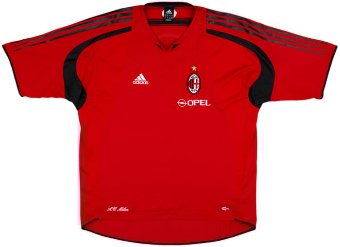 2004-05 AC Milan adidas Training Shirt - 8/10 - (XXL)