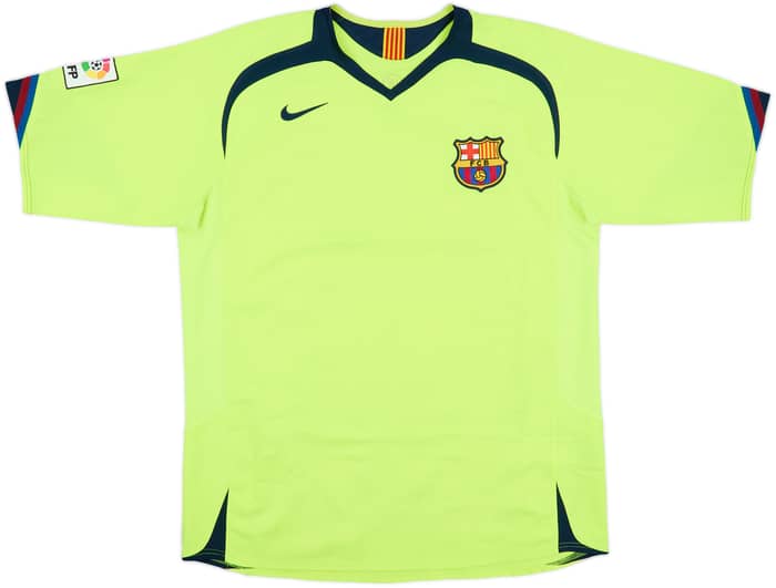 2005-06 Barcelona Away Shirt Messi #30 - 8/10 - (L)