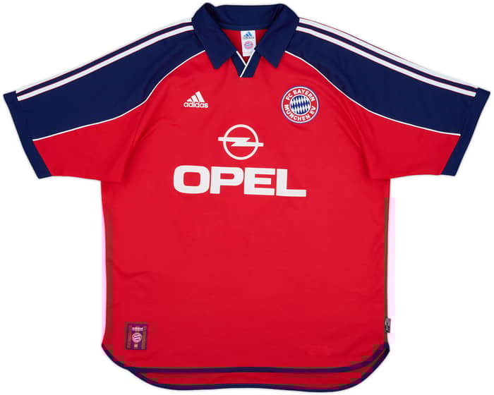 1999-01 Bayern Munich Home Shirt Lizarazu #3 - 7/10 - (XL)