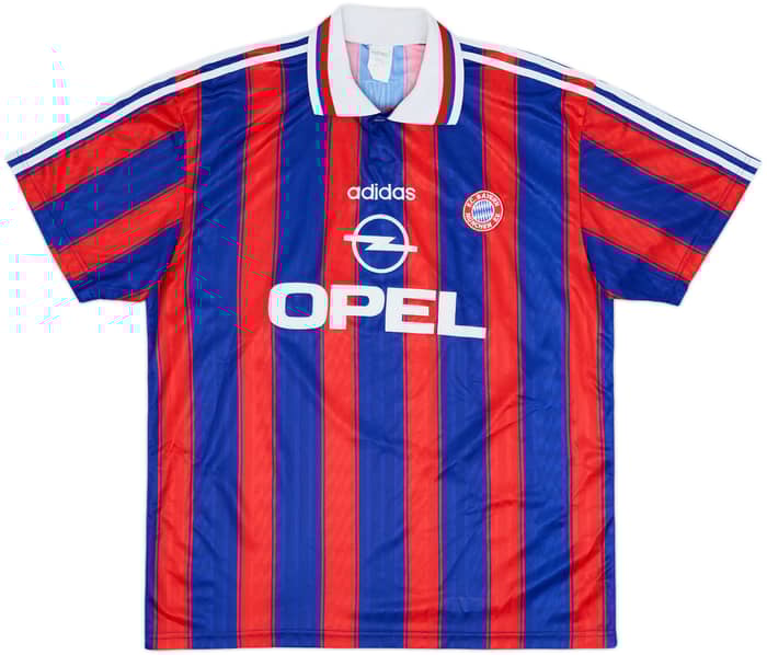 1995-97 Bayern Munich Home Shirt Matthaus #10 - 6/10 - (XL)