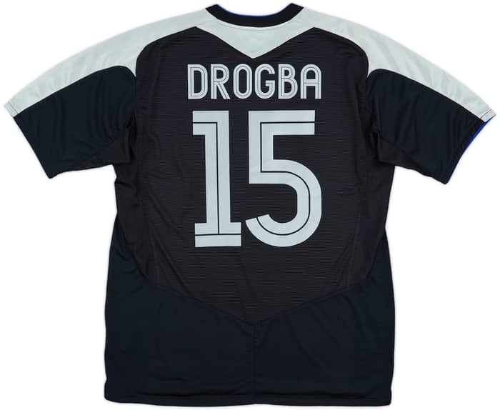 2004-05 Chelsea Away Shirt Drogba #15 - 8/10 - (L)