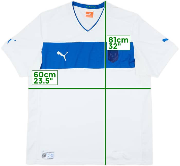 2012-13 Italy Away Shirt - 3/10 - (XXL)
