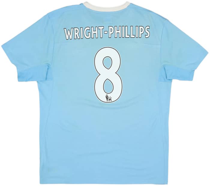 2009-10 Manchester City Home Shirt Wright-Phillips #8 - 6/10 - (L)