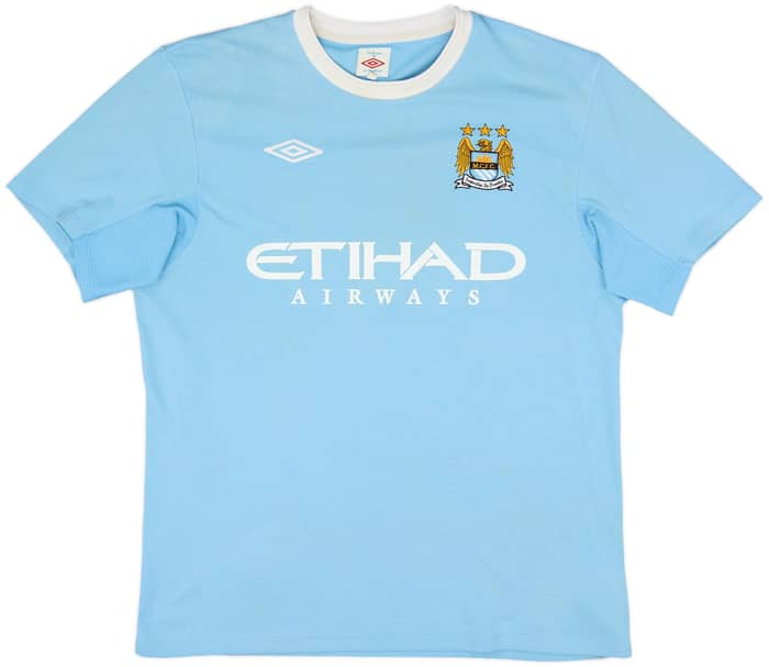 2009-10 Manchester City Home Shirt Wright-Phillips #8 - 6/10 - (L)