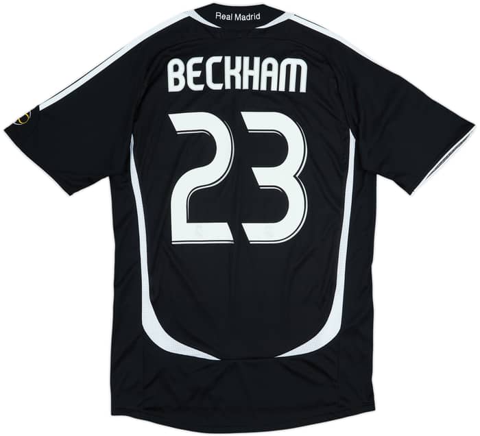 2006-07 Real Madrid Away Shirt Beckham #23 - 6/10 - (S)