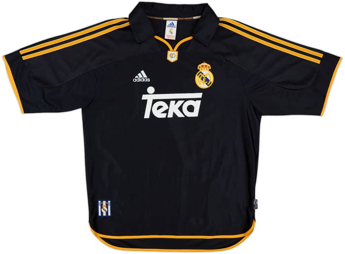 1999-01 Real Madrid Away Shirt Raul #7 - 8/10 - (M)