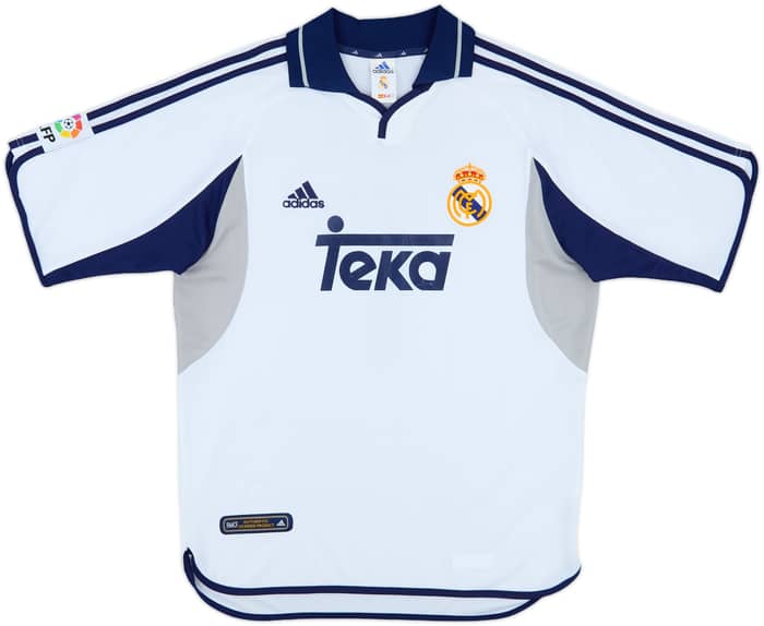 2000-01 Real Madrid Home Shirt Raul #7 - 7/10 - (M)