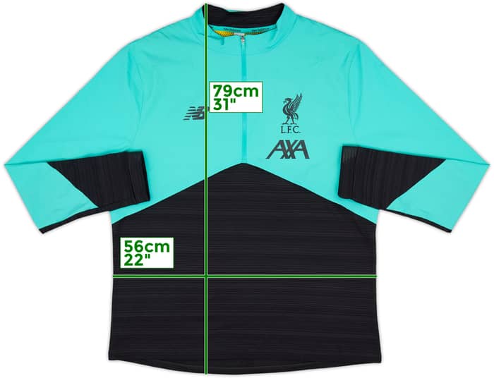 2018-19 Liverpool New Balance 1/4 Zip Training Top - 6/10 - (XL)