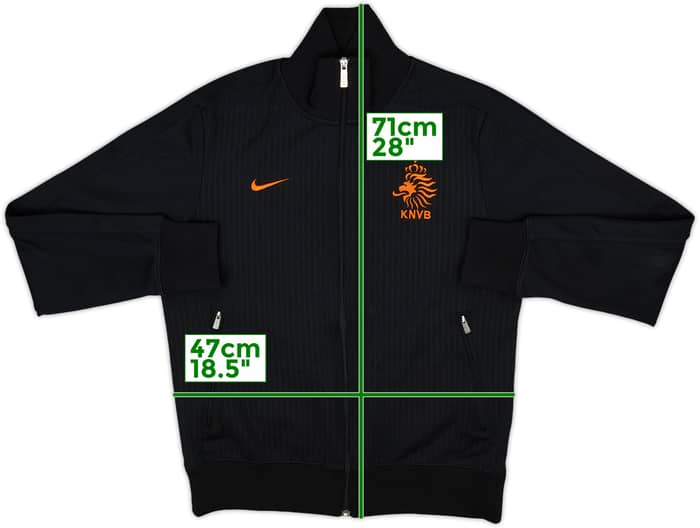 2012-13 Netherlands Nike Track Jacket - 8/10 - (M)