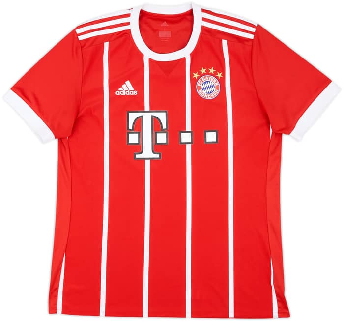 2017-18 Bayern Munich Home Shirt Lewandowski #9 - 7/10 - (L)