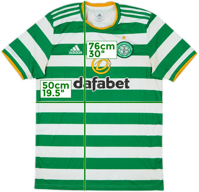 2020-21 Celtic Home Shirt - 4/10 - (M)