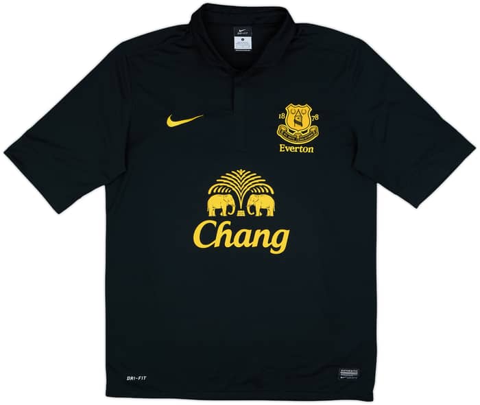 2012-13 Everton Away Shirt Oviedo #8 - 10/10 - (L)