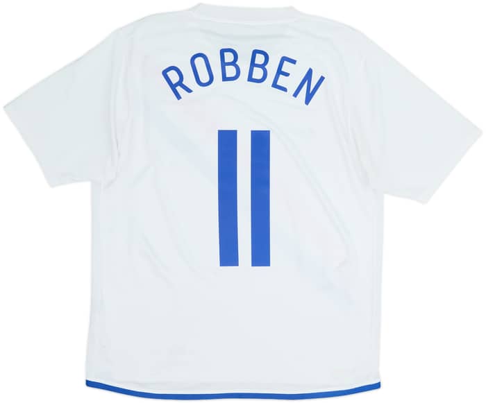 2006-08 Netherlands Away Shirt Robben #11 - 6/10 - (M)