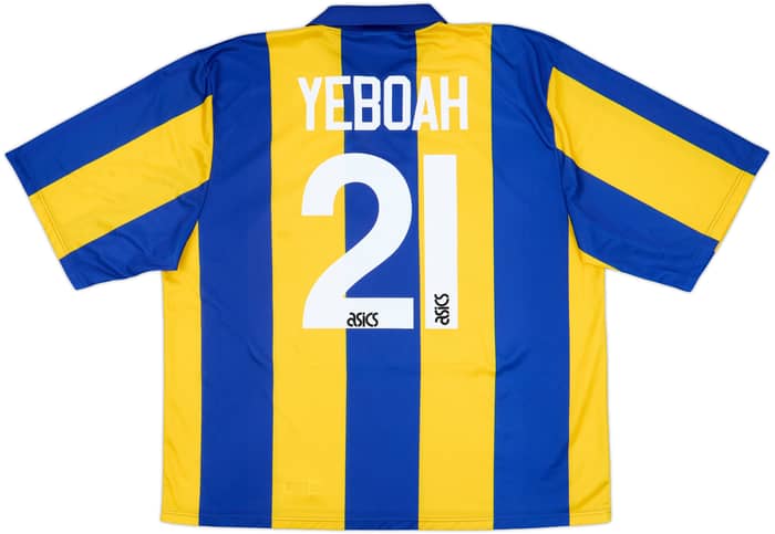 1993-95 Leeds United Away Shirt Yeboah #21 - 6/10 - (XXL)