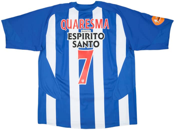 2005-06 Porto Home Shirt Quaresma #7 - 7/10 - (XXL)