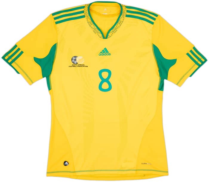 2009-11 South Africa Home Shirt Tshabalala #8 - 8/10 - (M)