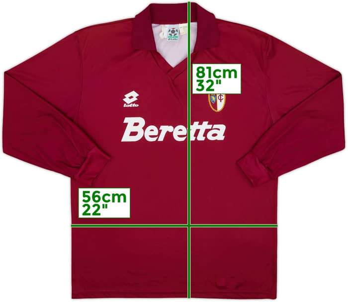 1993-94 Torino Home L/S Shirt - 8/10 - (XL)