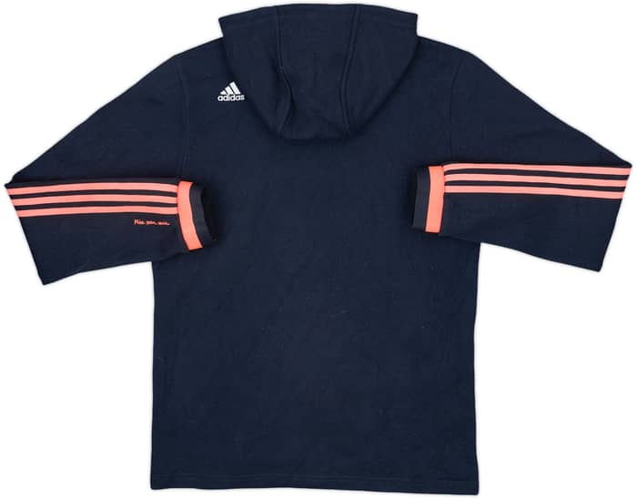 2015-16 Bayern Munich CL adidas Hooded Track Jacket - 8/10 - (M)