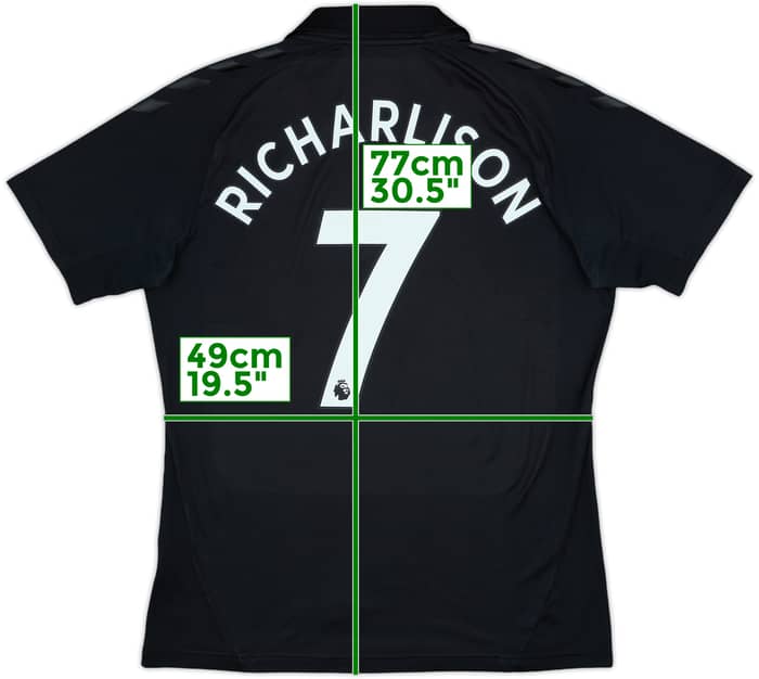 2021-22 Everton Away Shirt Richarlison #7 - 6/10 - (L)