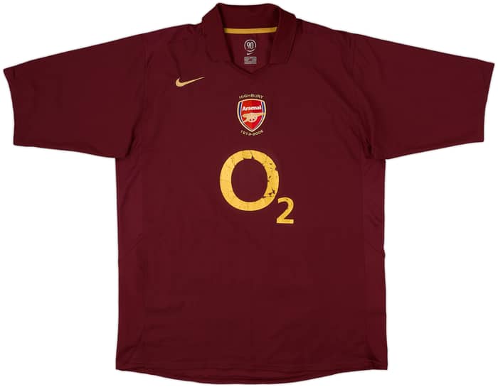 2005-06 Arsenal Home Shirt - 5/10 - (XL)