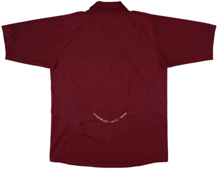 2005-06 Arsenal Home Shirt - 5/10 - (XL)