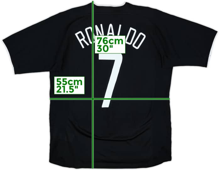 2003-05 Manchester United Away Shirt Ronaldo #7 - 6/10 - (XL)