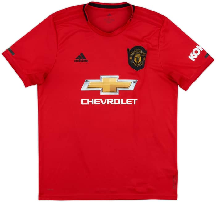 2019-20 Manchester United Home Shirt Pogba #6 - 7/10 - (L)