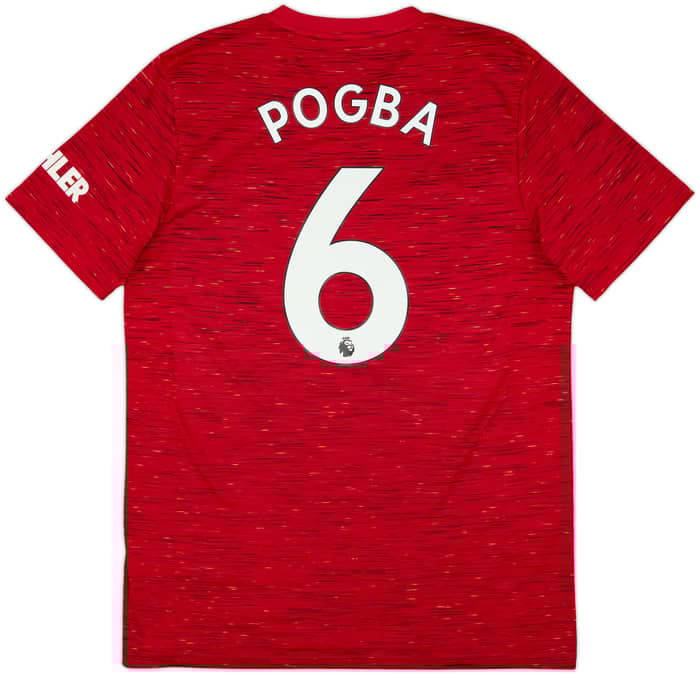 2020-21 Manchester United Home Shirt Pogba #6 - 7/10 - (L)