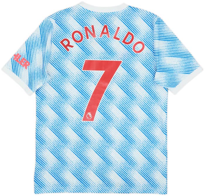 2021-22 Manchester United Away Shirt Ronaldo #7 - 7/10 - (XL.Boys)