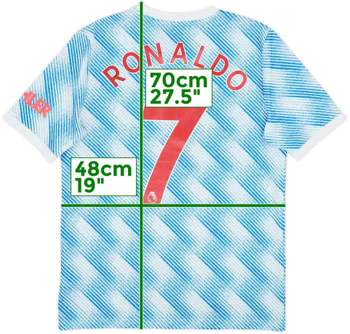 2021-22 Manchester United Away Shirt Ronaldo #7 - 7/10 - (XL.Boys)