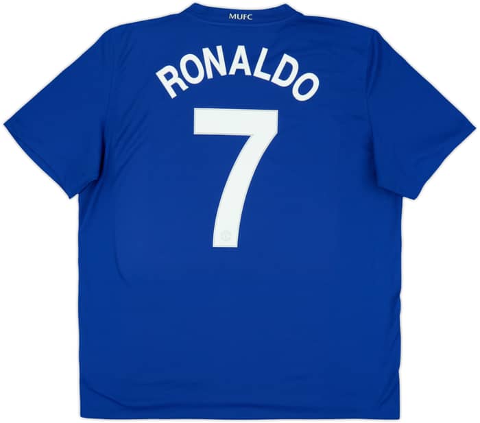2008-09 Manchester United Third Shirt Ronaldo #7 - 7/10 - (XL)