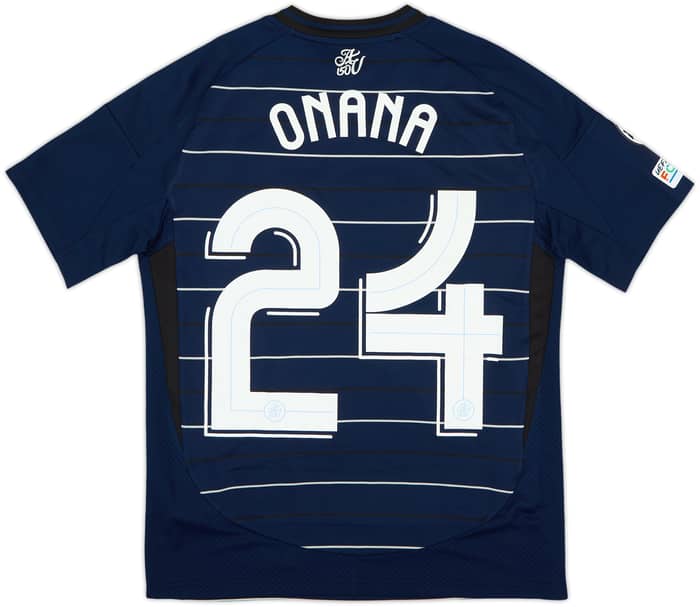 2024-25 Aston Villa Third Shirt Onana #24 (L.Boys)