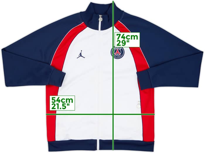 2021-22 Paris Saint-Germain Jordan Track Jacket - 7/10 - (M)