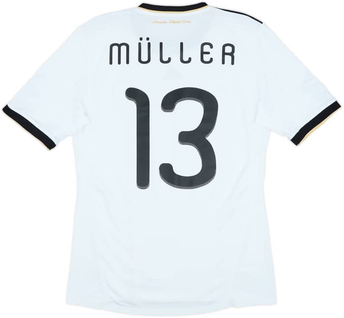 2010-11 Germany Home Shirt Muller #13 - 8/10 - (M)