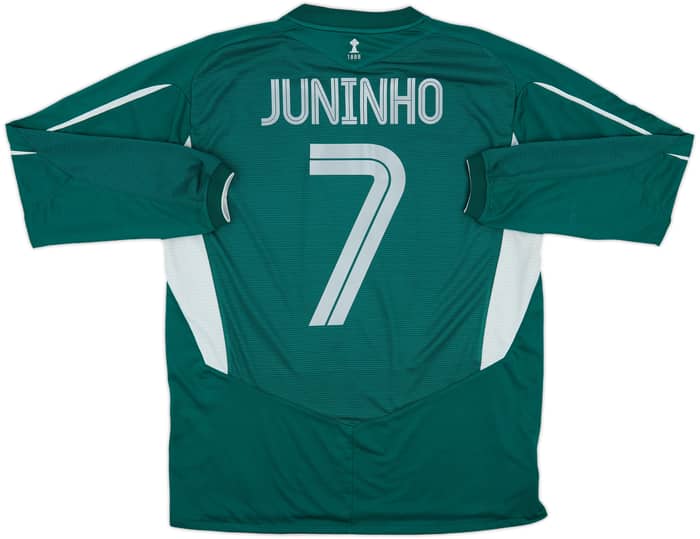 2004-05 Celtic Away L/S Shirt Juninho #7 - 7/10 - (L)
