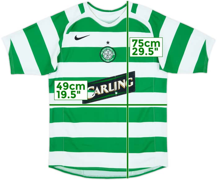 2005-07 Celtic Home Shirt - 4/10 - (S)
