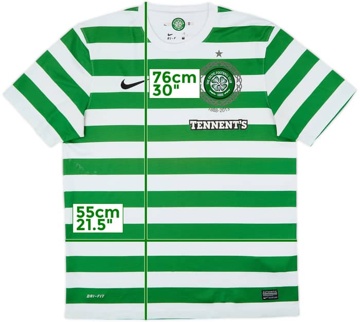 2012-13 Celtic '125th Anniversary' Home Shirt - 7/10 - (L)