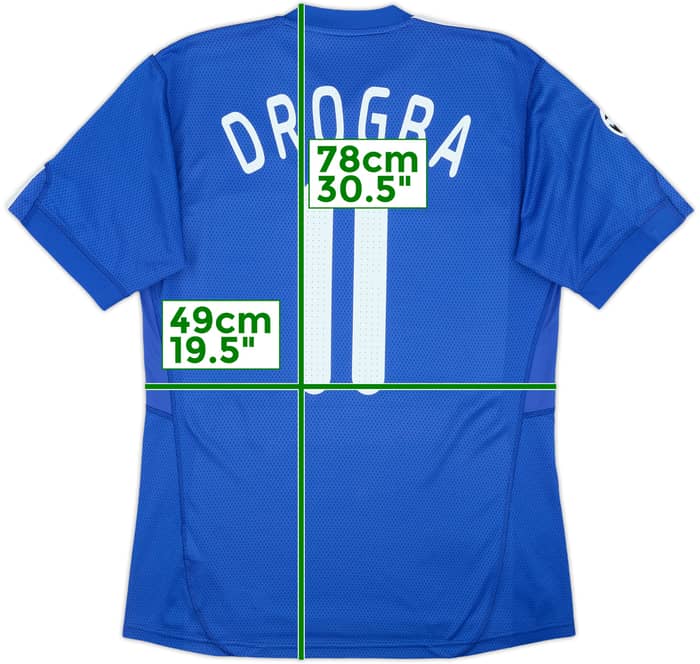 2009-10 Chelsea Home Shirt Drogba #11 - 5/10 - (M)