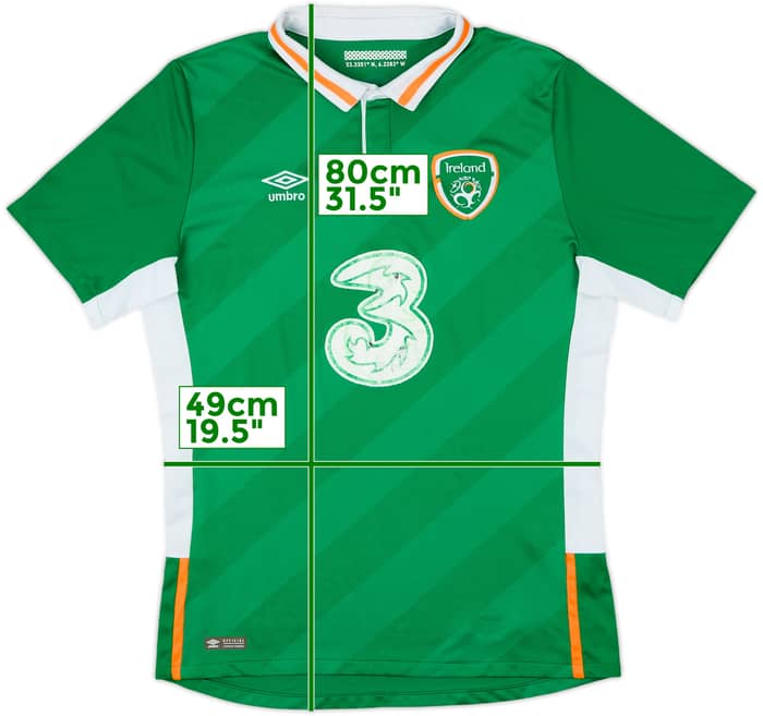 2016-17 Ireland Home Shirt - 4/10 - (L)