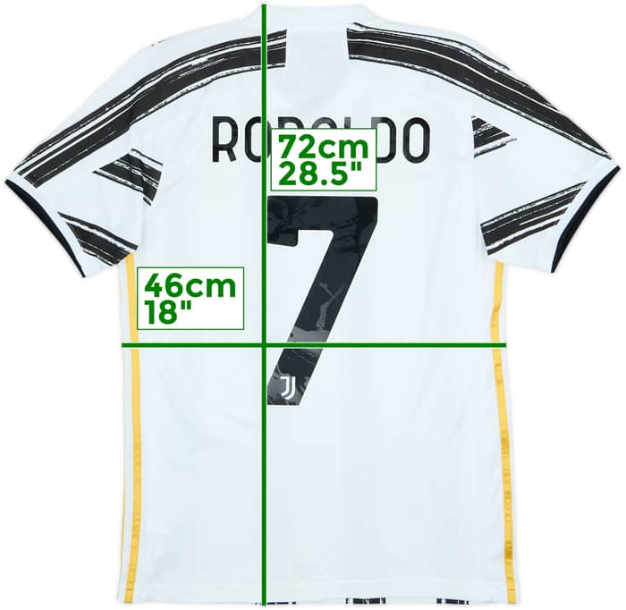 2020-21 Juventus Home Shirt Ronaldo #7 - 6/10 - (S)