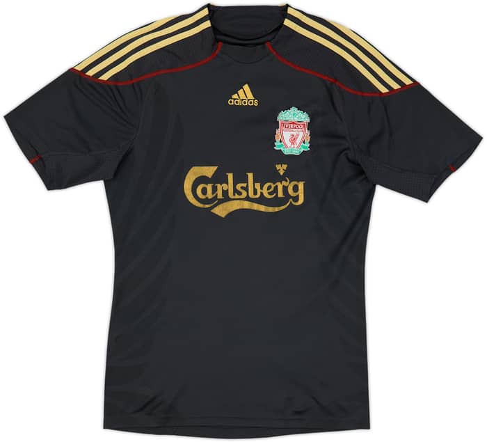 2009-10 Liverpool Away Shirt Gerrard #8 - 6/10 - (S)