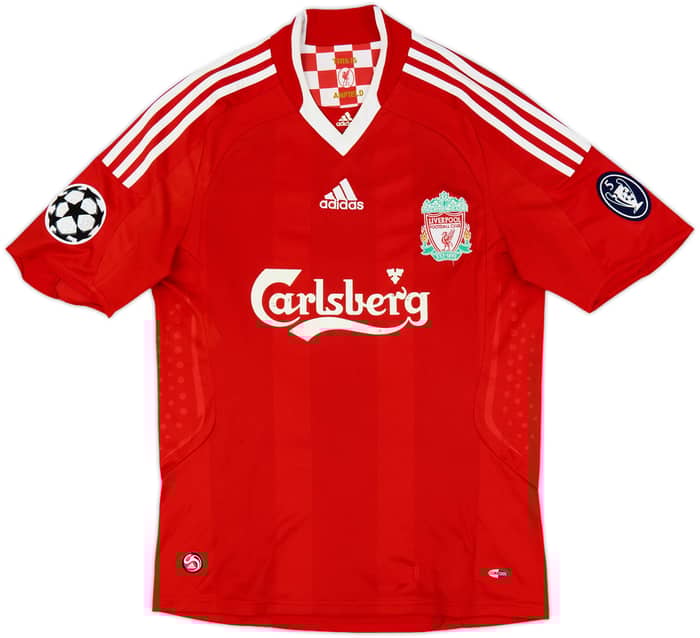 2008-10 Liverpool Home Shirt Torres #9 - 7/10 - (S)